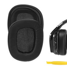 画像をギャラリービューアに読み込む, Geekria イヤーパッド QuickFit 特厚 互換性 パッド ジェイビーエル Logitech G 533/ 633/ 635/ 933/ 935/ 930/ 430/ 431/ 432/ 433/ 332/ 230/231/233, G35ヘッドホンに対応 パッド イヤー / イヤーカップ ( プロテインレザー /ブラック)
