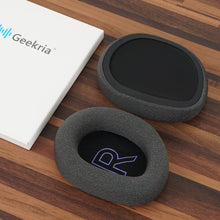画像をギャラリービューアに読み込む, Geekria メッシュ イヤーパッド 対応 Logitech G522 Lightspeed Wireless, Astro A20X ゲーミングヘッドホン 交換用 イヤークッション リペアパーツ (ブラックフラワリーグレー)
