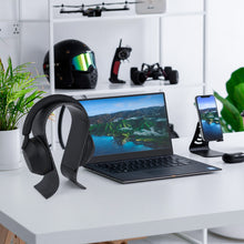 画像をギャラリービューアに読み込む, Geekria ヘッドホンスタンド オメガ オーバーイヤー| オンイヤー ヘッドホン、ゲームヘッドセット用の ホルダー, デスクディスプレイハンガー ソニー Sony WH-1000XM5, WH-1000XM4, ビーツバイドクタードレ Beats Solo 4, Studio Proと互換性（黒）
