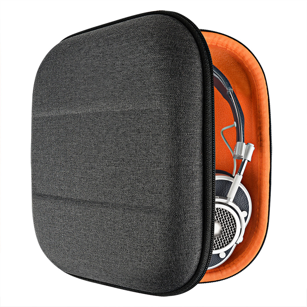 Geekria ケース Sheild ヘッドホンケース 互換性 ハードケース 旅行用 ハードシェルケース ボーズ Bose QuietComfort 35 Series 2 Gaming Headset, QC35 II Gaming , マスターアンドダイナミック Master & Dynamic MW75, MH40, MW65, MW60, MW50+ に対応 収納ポーチ付き (ブラックライクラ)