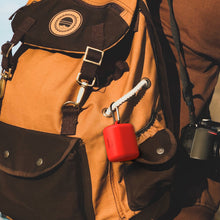 画像をギャラリービューアに読み込む, Geekria シリコン カバー 互換性 カバー Sony LinkBuds 対応 True Wireless Earbuds WF-L900 充電ケース充電ケースカバー 外装カバー キーホルダーフック付き、充電ポートアクセス可能 (Red)
