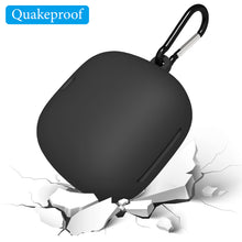 画像をギャラリービューアに読み込む, Geekria シリコンカバー 互換性 カバー オーディオテクニカ Audio-Technica ATH-CKS50TW2 対応 True Wireless Earbuds 充電ケースカバー 外装カバーキーホルダーフック付き、充電ポートアクセス可能、フロントLED可視
