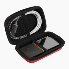 画像をギャラリービューアに読み込む, Geekria ヘッドホンアンププレーヤー UltraShell ケース FiiO M6、M7、M3K、E10K、Q1 Mark II、K3、A3、ソニー Sony NW-A55、S.M.S.L IQ、Sap-11、Shanling M1 対応 パーツ収納スペース付き保護キャリーバッグ (レッド)
