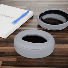 画像をギャラリービューアに読み込む, Geekria イヤーパッド QuickFit 互換性 パッド ソニー Sony PlayStation Gold Wireless Headset New Version 2018, PS4 Gold Wireless 500 Million Limited Edition MDR-7502 ヘッドホンに対応 パッド イヤー / イヤーカップ ( プロテインレザー / グレー)
