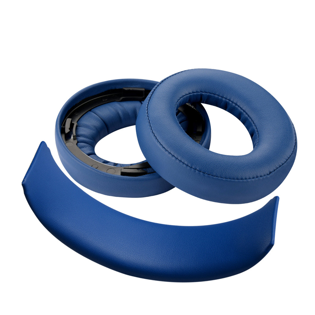 Geekria イヤーパッド + ヘッドバンド ソニー Sony PS4 PS3 PSVITA Wireless Bluetooth Gold (cuhj-15001) ヘッドセット ゲーミングヘッドセット 等 対応 交換 用 ヘッドホンパッド イヤーパッド イヤークッション セット (earpad+headband)