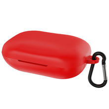 画像をギャラリービューアに読み込む, Geekria シリコン カバー 互換性 カバー Skullcandy Push Active 対応 True Wireless Earbuds 充電ケース充電ケースカバー 外装カバー キーホルダーフック付き、充電ポートアクセス可能 (Red)
