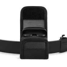 画像をギャラリービューアに読み込む, Geekria イヤホンポーチ ベルトループ付きジェイビーエル JBL Vibe Buds 2, Tour Pro 3, TUNE BEAM, TOUR PRO 2 対応、イヤホンケースベルトホルスター、バッグストラップ用クリップホルダー付き保護ケースカバー、オールラウンド保護 (ブラック)
