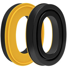 画像をギャラリービューアに読み込む, Geekria イヤーパッド Sport 互換性 パッド 3M WorkTunes (90541, 90542, 90543, 90544)/ Peltor Sport (Tactical TAC100/ 300/ 500)/ ZOHAN (EM033/ 037/ 042)/ PROHEAR(032/033/037) ヘッドホンに対応 パッド イヤー / イヤーカップ 冷却ジェル (黒＋黄)
