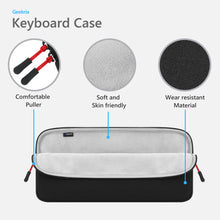 画像をギャラリービューアに読み込む, Geekria キーボードトラベルキャリングケース ロジクール Logicool MX Keys Mini / Pebble Keys 2 K380s / Keys-to-GO 2, アップル Apple Magic Keyboard MXCL3LL/A, MXCK3LL/A, Keychron B1 Proと互換性あり (ブラック)
