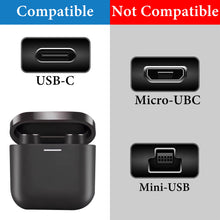 画像をギャラリービューアに読み込む, Geekria PUレザー 充電ケーブル 互換性 Type-C 充電コード USB to USB-C ビーアンドダブリュ Bowers &amp; Wilkins PI8, PI7, Pi5, Px7 S2e, Px8, Pi7 S2 に対応 (黒 / 30cm 2パック)

