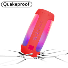 画像をギャラリービューアに読み込む, Geekria シリコーン スピーカーケース カバー 互換性カバー ジェイビーエル JBL Pulse 4 に 対応 保護用の防水ソフトスキン、Bluetoothスピーカーケース、キーホルダーフック付き、ショルダーストラップ付き (Red)
