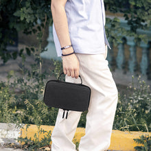 画像をギャラリービューアに読み込む, Geekria ウェブカメラ キャリング ケースロジクール Logitech MX Brio Ultra HD 4K ストリーミング ウェブカメラ交換用ハードシェル トラベル キャリング バッグ ケーブル収納付き (ダークグレー)
