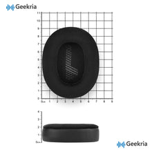 画像をギャラリービューアに読み込む, Geekria イヤーパッド Comfort 互換性 パッド ジェイビーエル JBL Live 650 BTNC, Lifestyle E65BTNC, Duet NC, Live 660 BTNC ヘッドホンに対応 パッド イヤー / イヤーカップ (ハイブリッドベロア / ブラック)
