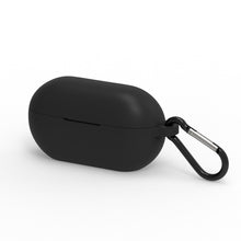 画像をギャラリービューアに読み込む, Geekria シリコンカバー 互換性カバービーツバイドクタードレ Beats Solo Buds 対応 True Wireless Earbuds 充電ケースカバー 外装カバー キーホルダーフック付き、充電ポートアクセス可能（黒）
