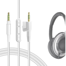 画像をギャラリービューアに読み込む, Geekria ケーブル 互換性 オーディオコード ボーズ Bose AE2 AE2i AE2w ヘッドホンケーブル、2.5mm AUX に適合する インラインマイクと音量コントロール 1.7m
