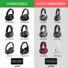 画像をギャラリービューアに読み込む, Geekria ケーブル ナイロン編組 互換性 オーディオコード オーディオテクニカ ATH ATH-M50xBT2 ATH-M20xBT ヘッドホンケーブル、3.5mm に適合する インラインマイクと音量コントロール 1.2m
