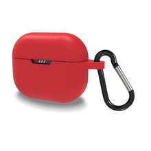 画像をギャラリービューアに読み込む, Geekria シリコン カバー 互換性 カバー JBL Tune 130NC TWS 対応 True Wireless Earbuds 充電ケース充電ケースカバー 外装カバー キーホルダーフック付き、充電ポートアクセス可能 (Red)
