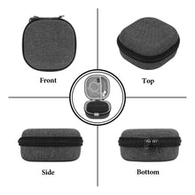画像をギャラリービューアに読み込む, Geekria ハードシェルキャリングケース ボーズ Bose SoundLink Micro II Bluetoothスピーカー対応、ケーブル収納付きポータブルトラベルバッグ、キーチェーンフック付き保護ケース (ダークグレー)

