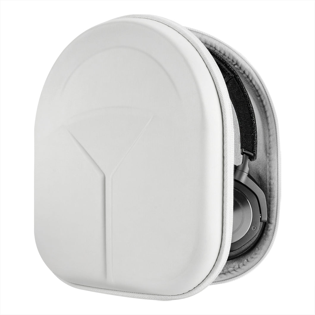 Geekria ケース Shield ヘッドホンケース 互換性 ハードケース 旅行用 ハードシェルケース バングアンドオルフセン B&O Beoplay HX H9i, H95, H9 3rd Gen, H7, H8, H8i, H6, H4, H2, H95 FERRARI EDITION に対応 収納ポーチ付き (ホワイト)