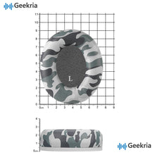 画像をギャラリービューアに読み込む, Geekria イヤーパッド SNAP マグネチック 互換性 パッド ビーツバイドクタードレ Beats Studio 3 Wireless, Studio 2 Series ヘッドホンに対応 パッド イヤー / イヤーカップ プロテインレザー (迷彩 1組)
