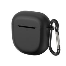 画像をギャラリービューアに読み込む, Geekria シリコン カバー 互換性 カバー ボーズ Bose QuietComfort Earbuds II 対応 True Wireless Earbuds 充電ケースカバー 外装カバー キーホルダーフック付き、フロントLED可視 (黒)

