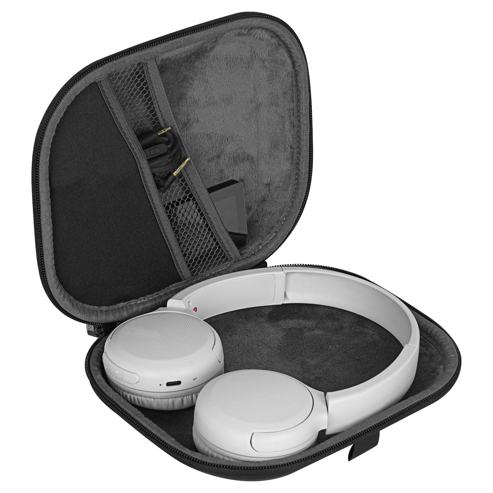 Geekria ケース Sheild ヘッドホンケース 互換性 ハードケース 旅行用 ハードシェルケースソニー Sony Sony WHCH510, WHCH500, WH910N, WHXB910N, WHXB900N, WH1000XM4, WH1000XM3 等対応 収納ポーチ付き バッグ Geekria ケース Sheild ヘッドホンケース 互換性 ハードケース 旅行用 ハードシェルケースソニー Sony Sony WHCH510, WHCH500, WH910N, WHXB910N, WHXB900N, WH1000XM4, WH1000XM3 等対応 収納ポーチ付き バッグ
