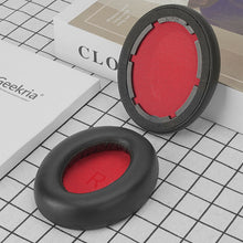 画像をギャラリービューアに読み込む, Geekria イヤーパッド QuickFit 互換性 パッドワンモア 1MORE SonoFlow ヘッドホンに対応 パッド イヤー / イヤーカップ プロテインレザー (黒)
