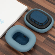画像をギャラリービューアに読み込む, Geekria イヤーパッド Elite互換性 パッド アップル Apple AirPods MAX (A2096)/ MAX2 (A3184) ヘッドホンに対応 パッド イヤー / イヤーカップ ラムスキン (青)
