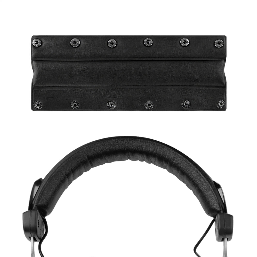Geekria ヘッドバンド 互換性 ヘッドホンヘッドバンド プロテインレザー パッド ベイヤーダイナミック Beyerdynamic DT990PRO, DT990, DT880, DT860 対応 交換用 (ブラック)