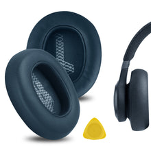 画像をギャラリービューアに読み込む, Geekria イヤーパッド QuickFit 互換性 パッド ジェイビーエル JBL Live 650 BTNC, Lifestyle E65BTNC, Duet NC, Live 660 NC ヘッドホンに対応 パッド イヤー / イヤーカップ (プロテインレザー / 青い)
