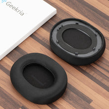 画像をギャラリービューアに読み込む, Geekria イヤーパッド Comfort互換性 パッド Baseus D05 ヘッドホンに対応 パッド イヤー / イヤーカップ メッシュファブリック (黒)
