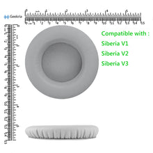 画像をギャラリービューアに読み込む, Geekria イヤーパッド QuickFit 互換性 パッド スティールシリーズ SteelSeries Siberia V1, Siberia V2, Siberia V3 Prism Gaming ヘッドホンに対応 パッド イヤー / イヤーカップ ( プロテインレザー / グレー )
