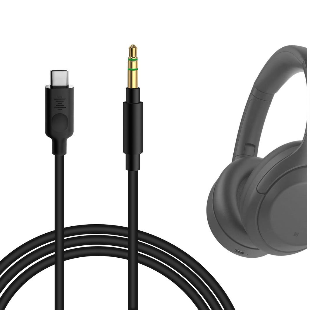Geekria ケーブル USB-C Digital to Audio 互換性 オーディオコード ソニー Sony ULT WEAR WH-1000XM5 WH-1000XM4 WH-1000XM3 WH-XB700 WH-XB910N INZONE H5 ヘッドホンケーブル、 Type-C に適合する 1.7m