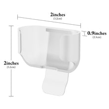 画像をギャラリービューアに読み込む, Geekria 超軽量 ポリカーボネート ベルト クリップ イヤホン ケース アップル Apple AirPods 4と互換性あり ハイキング 室外活動用 ハードシェル しっかり固定でき (ホワイト 1個 シングルケース)
