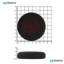 画像をギャラリービューアに読み込む, Geekria イヤーパッド Comfort 互換性 パッド ロジクール Logitech Zone 301(981-001468), Zone 300, Zone 305 (981-001457) ヘッドホンに対応 パッド イヤー / イヤーカップ メッシュファブリック (黒)
