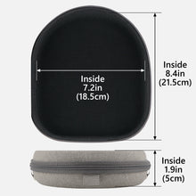 画像をギャラリービューアに読み込む, Geekria Shield ヘッドホンケース ソニー Sony WH-1000XM5、スカルキャンディ Skullcandy Crusher ANC 2、ジェイビーエル JBL Tour ONE M3など対応 交換用ハードシェルトラベルキャリーバッグ ケーブル収納付き (ライトブラウン)
