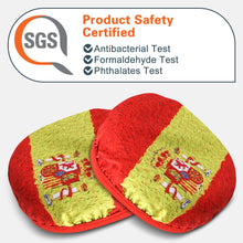 画像をギャラリービューアに読み込む, Geekria カバー 2 ペア 互換性 イヤーパッドカバー (SGS認証済) 劣化防止、防塵 ヘッドホン交換用 ストレッチニット 8-11CM ヘッドホン用 洗濯可 (中くらい / スペイン国旗)
