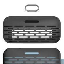 画像をギャラリービューアに読み込む, Geekria シリコーン スピーカーケース カバー 互換性カバーボーズ Bose SoundLink Flex Gen 1 に 対応 保護用の防水ソフトスキン、Bluetoothスピーカーケース、キーホルダーフック付き (Black)
