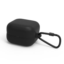 画像をギャラリービューアに読み込む, Geekria シリコン カバー 互換性 ソニー Sony LinkBuds Clip (WF-LC900) 対応 True Wireless Earbuds、キーホルダーフック付き、ケースポートアクセス可能 (ブラック)

