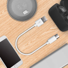 画像をギャラリービューアに読み込む, Geekria 充電ケーブル 互換性 USB 充電コード USB to USB-C ジャブラ Jabra Elite 10 Gen 2, Elite10, Elite 8 Active, Elite 85t, Elite 7 Pro に対応 (白/30cm 2パック)
