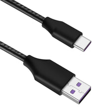 画像をギャラリービューアに読み込む, Geekria PUレザー 充電ケーブル 互換性 Type-C 充電コード USB to USB-C ゼンハイザー Sennheiser ACCENTUM True Wireless, Momentum True Wireless 4 に対応 (黒 / 30cm 2パック)

