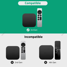 画像をギャラリービューアに読み込む, Geekria 保護ケース アップル Apple TV 4K (第3世代) 対応ー軽量・滑り止め・耐衝撃 シリコンカバー (ブラック)
