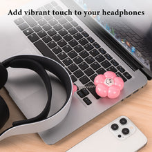 画像をギャラリービューアに読み込む, Geekria ひまわりヘッドバンドデコレーション オーバーイヤーヘッドホン用 粘着ステッカー付き 振って使えるDIYデコレーションアクセサリー 工具不要 パーティーやゲーム用ヘッドセットに最適（ピンク）
