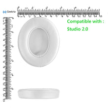 画像をギャラリービューアに読み込む, Geekria イヤーパッド Elite 互換性 パッド ビーツバイドクタードレ Beats Studio 2.0 (2nd Gen Bluetooth), Studio2 (B0501) ヘッドホンに対応 イヤパッド/イヤークッション/イヤーカップ (シープスキン / 白い)
