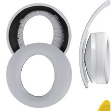 画像をギャラリービューアに読み込む, Geekria イヤーパッド QuickFit 互換性 パッド ソニー Sony PlayStation Gold Wireless Headset New Version 2018, PS4 Gold Wireless 500 Million Limited Edition MDR-7502 ヘッドホンに対応 パッド イヤー / イヤーカップ ( プロテインレザー / グレー)
