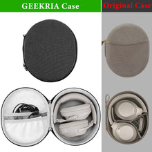 画像をギャラリービューアに読み込む, Geekria ケース Sheild ヘッドホンケース 互換性 ハードケース 旅行用 ハードシェルケース SENHEISER MOMENTUM 3, AG-WHP01K, ソニー Sony WH-1000XM4, WH-1000XM3, WH-1000XM2, WH-1000XM2, WH-H910Nに対応 収納ポーチ付属 (ダークグレー)
