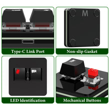 画像をギャラリービューアに読み込む, Geekria ミーティング ミュート コントローラー (RGB バックライト) Windows グーグル Google Meet アプリと互換性あり、マイク オーディオのミュート/ミュート解除、ビデオの停止/開始、オンライン教室、会議用のキーボード ボタン (黒 )
