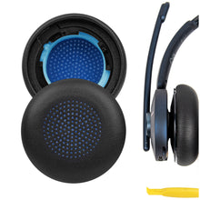 画像をギャラリービューアに読み込む, Geekria イヤーパッド QuickFit 互換性 パッド アンカー Anker Powerconf H700, H500 ヘッドホンに対応 パッド イヤー / イヤーカップ (プロテインレザー / 黒)
