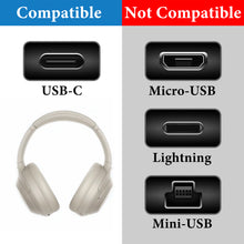 画像をギャラリービューアに読み込む, Geekria 充電ケーブル 互換性 USB 充電コード USB to USB-Cソニー Sony WH-1000XM5 WH-1000XM4 WH-1000XM3 XB910N XB900N CH720N H910N XB700 CH520 に対応 (黒/300cm)
