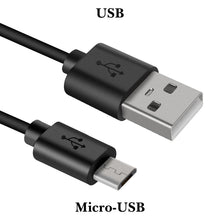 画像をギャラリービューアに読み込む, Geekria 充電ケーブル 互換性 USB 充電コード USB to Micro-USB ジェイビーエル JBL TUNE 700BT, 450BT, LIVE 500BT, E25BT に対応 (黒 / 1ft 2個)
